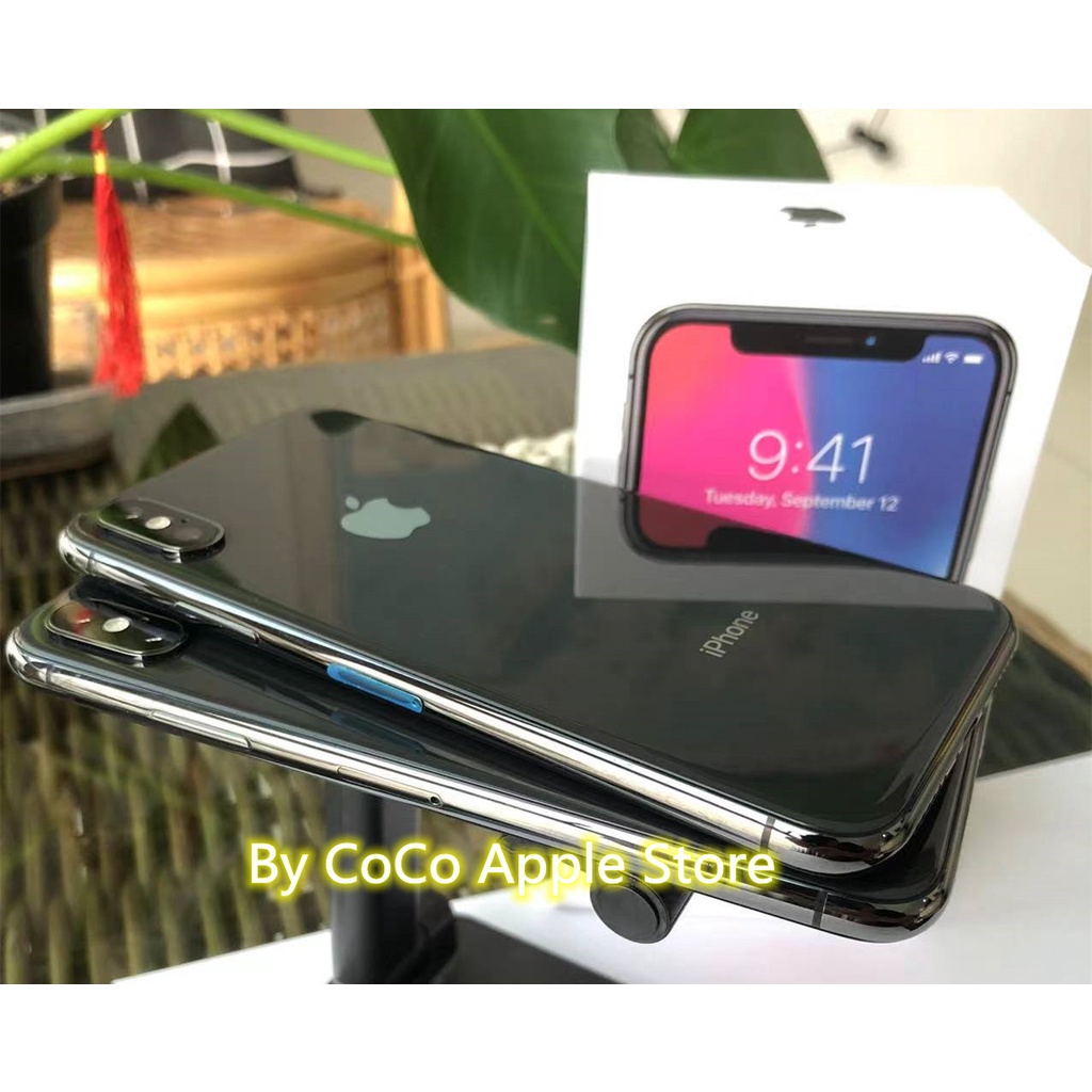 iPhoneX 64GB All Sim Silent Fullset Original Second Mulus100% Like New 3utools All Green ( Garansi 1 Tahun)