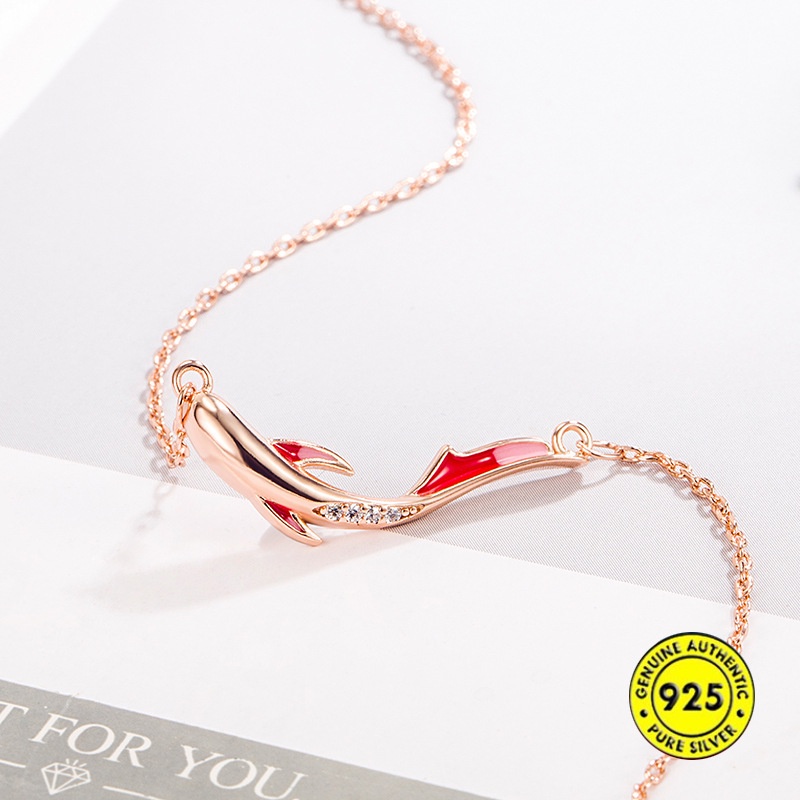 Kalung Rantai Lapis Emas 18K Anti Air Hypoallergenic Untuk Wanita