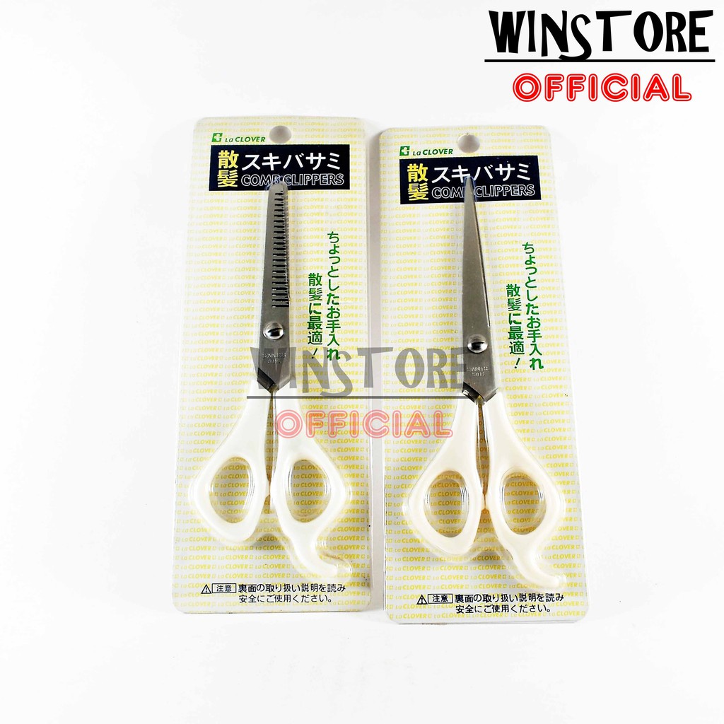 

Gunting La Clover JAPAN Stainless 8cm deep cutting blade 100% ORIGINAL PRODUCT