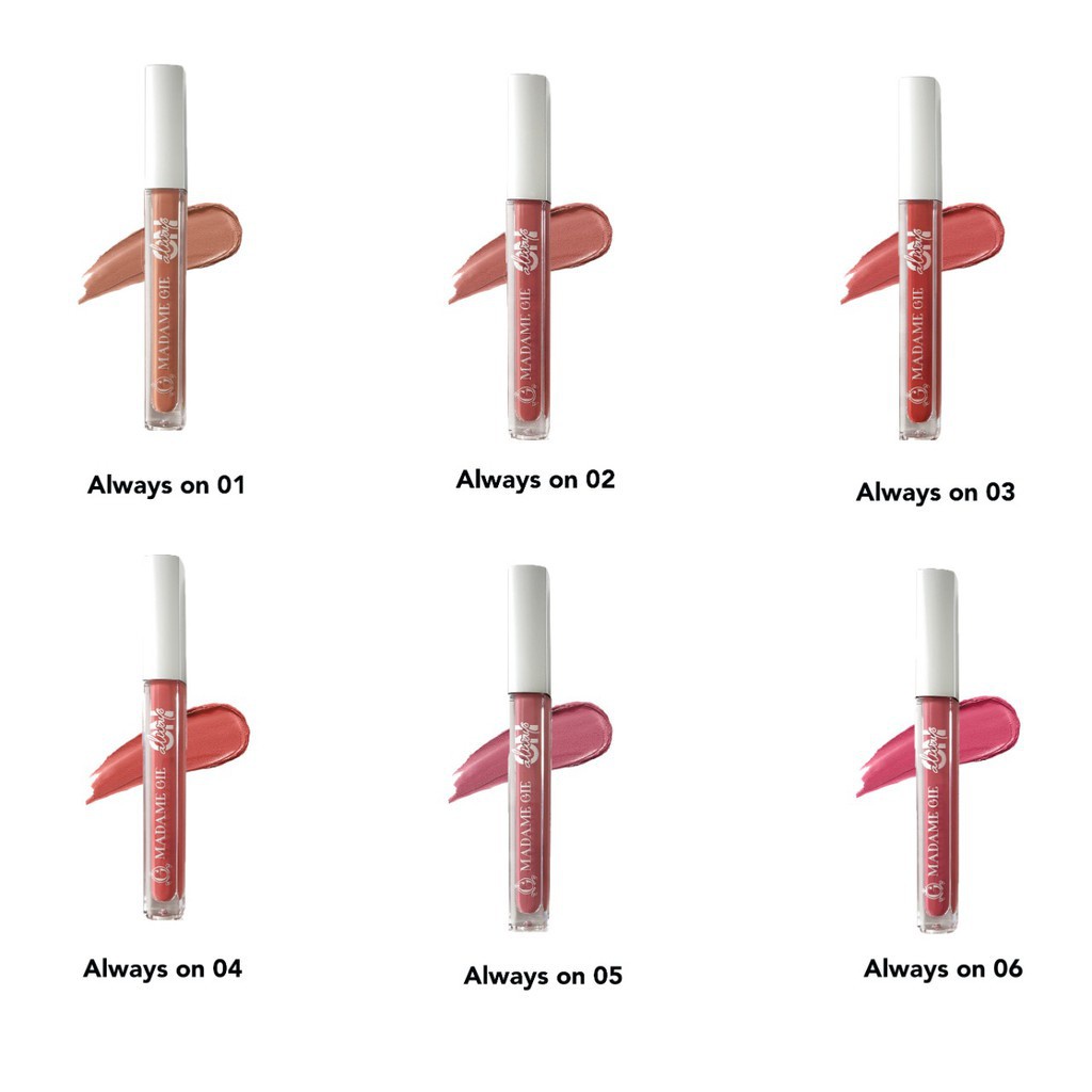 [LOCAL] - Madame Gie Always On Lip Cream BPOM | Lipcream lipstick lipstik