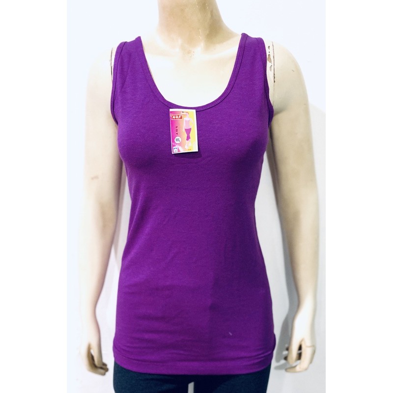 Tanktop / Tengtop | Kaos Dalam Wanita H&amp;F XXL dan XXXL Bahan Katun Rayon