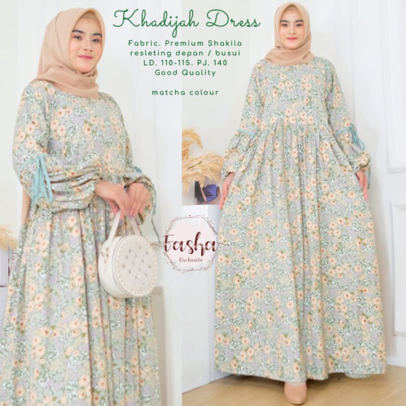 KHADIJAH DRESS BY FASHA