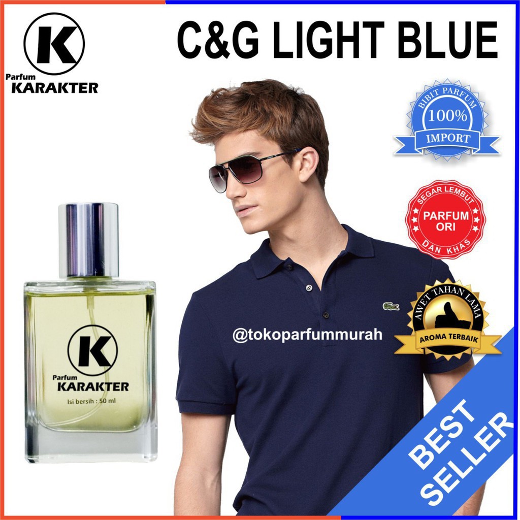 PARFUM AROMA DNG LIGHT BLUE  30 ML - ORIGINAL BIBIT PARFUM