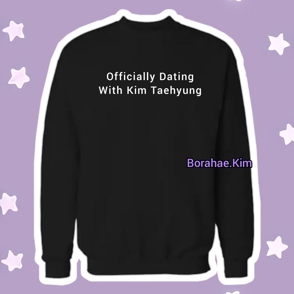 Borahae.Kim --- BORDIR - SWEATER KIM TAEHYUNG BTS / SWEATER V BTS / SWEATER OFFICIALLY DATING WITH K