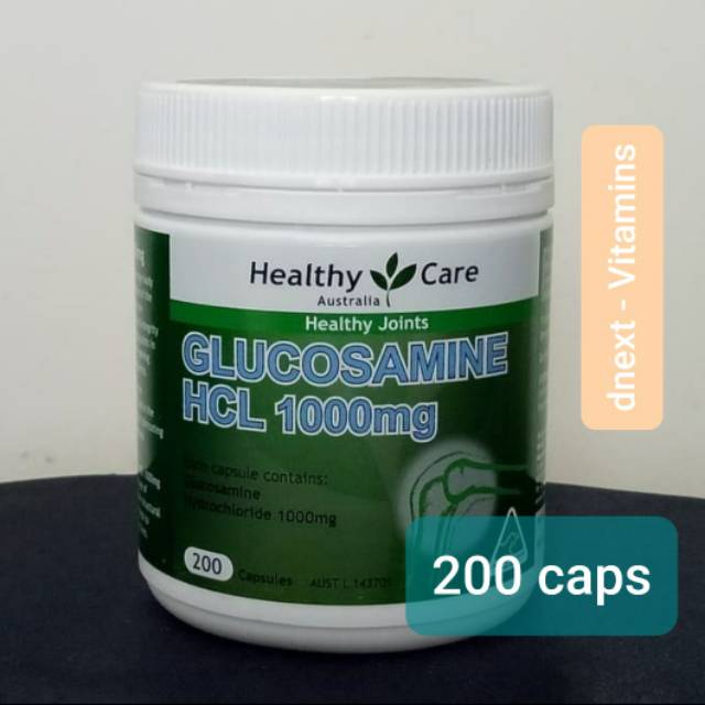Healthy Care Glucosamine HCL 1000mg 1000 mg - 200 caps