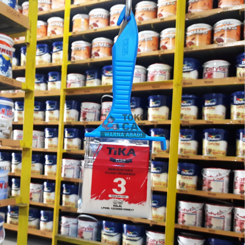 Kuas Cat Tembok - Brush Tika 3 Inch