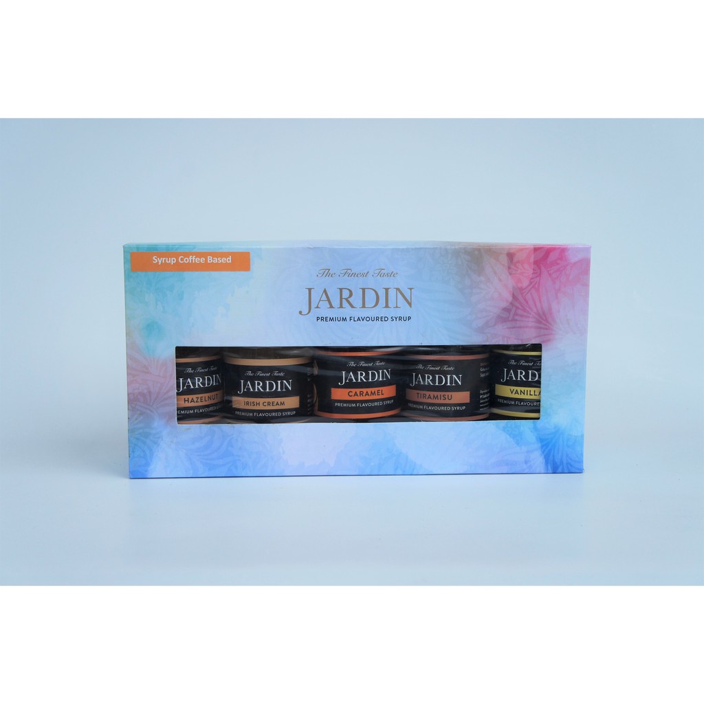 

Sirup jardin coffee based premium box