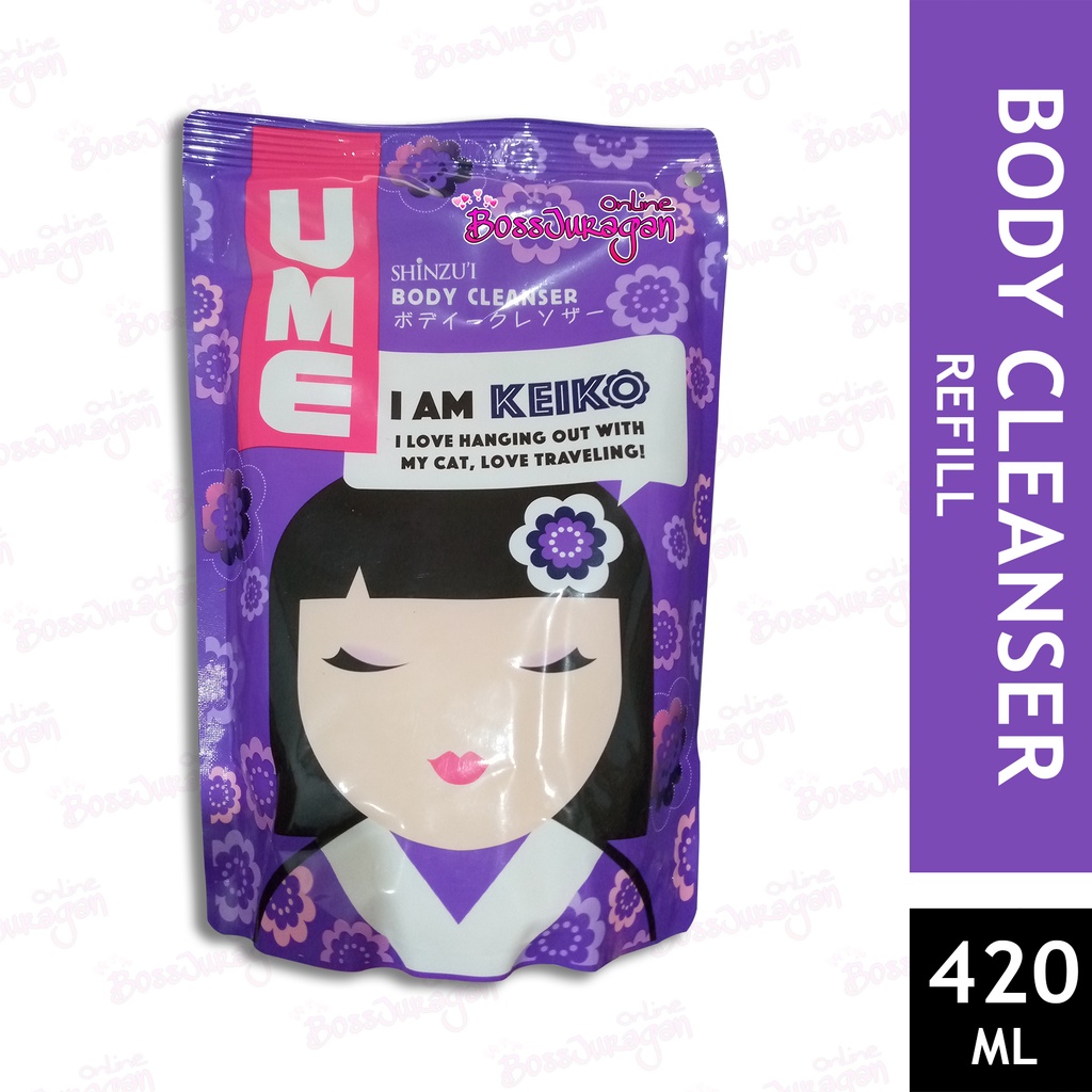 (BOSS) Shinzui Ume Body Cleanser Refill 420 mL - 450 mL - Shinzui