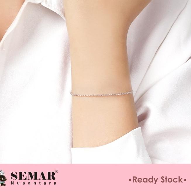 Sudah READY.. Gelang Emas Jelona White Gold 10K Semar Nusantara