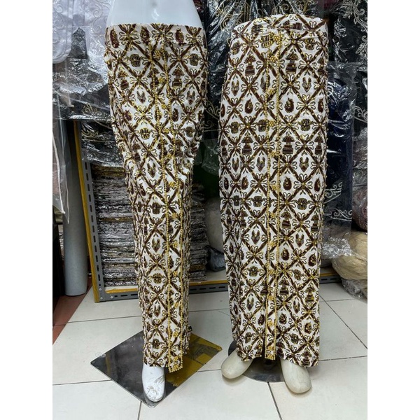 Rok pengantin batik instan couple /kain batik mix mutiara tabur