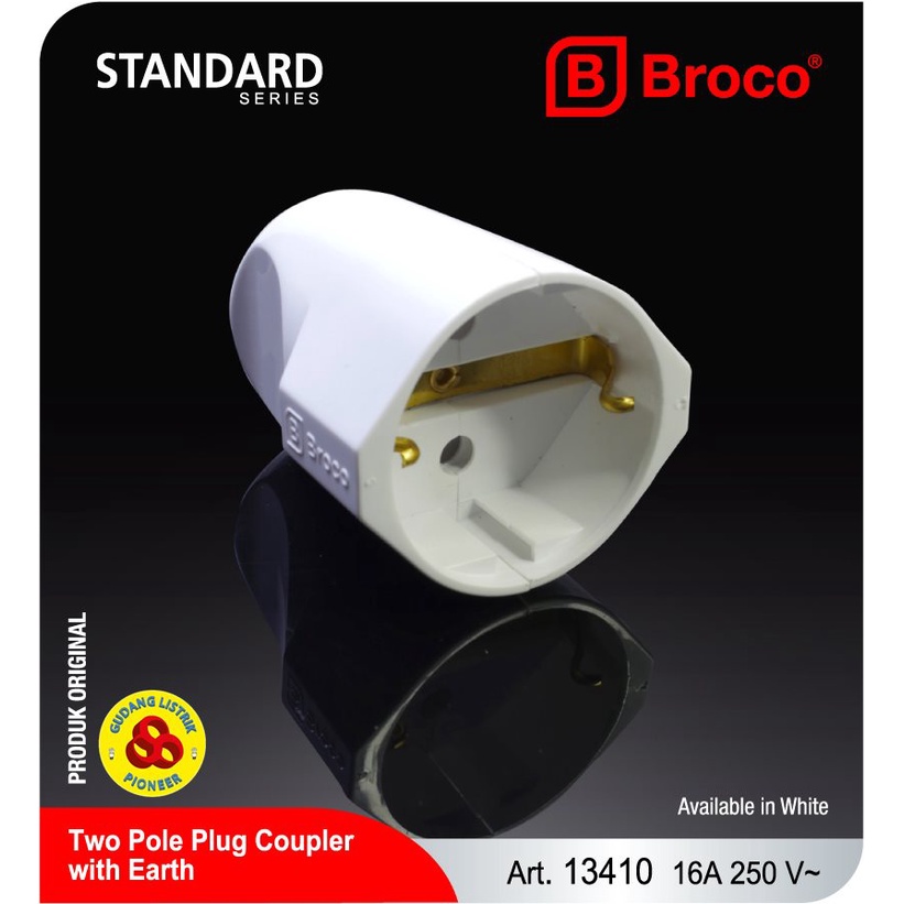 KONTRA STEKER ARDE 13410 WHITE BROCO