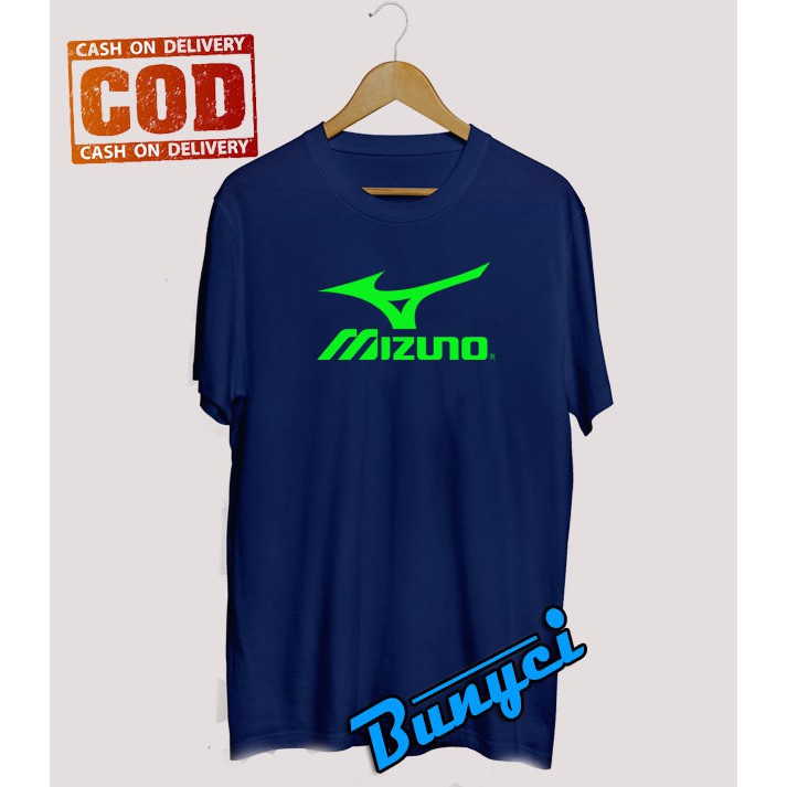 Tshirt Baju Kaos Distro Mizuno / Kaos Distro Pria Wanita