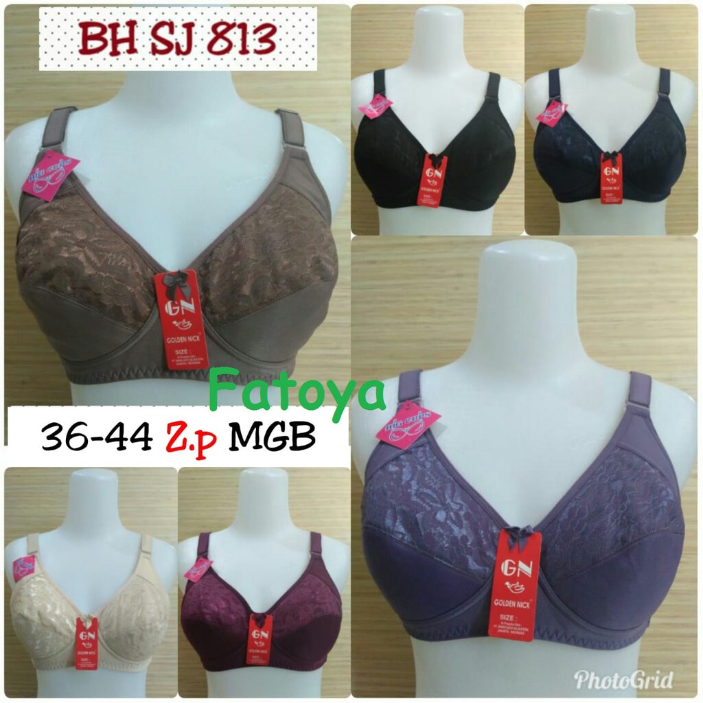 GOLDEN NICK Bra Mama Big Cup Besar Tanpa Busa Tanpa Kawat #2