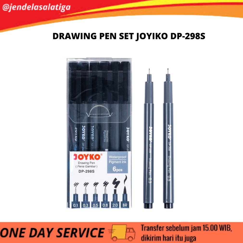 

Drawing Pen SET ISI 6 JOYKO DP-298S LEBIH HEMAT & PRAKTIS