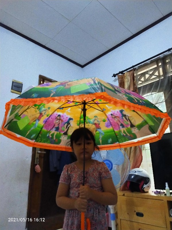 Tabasa Payung Tongkat Korean Girl