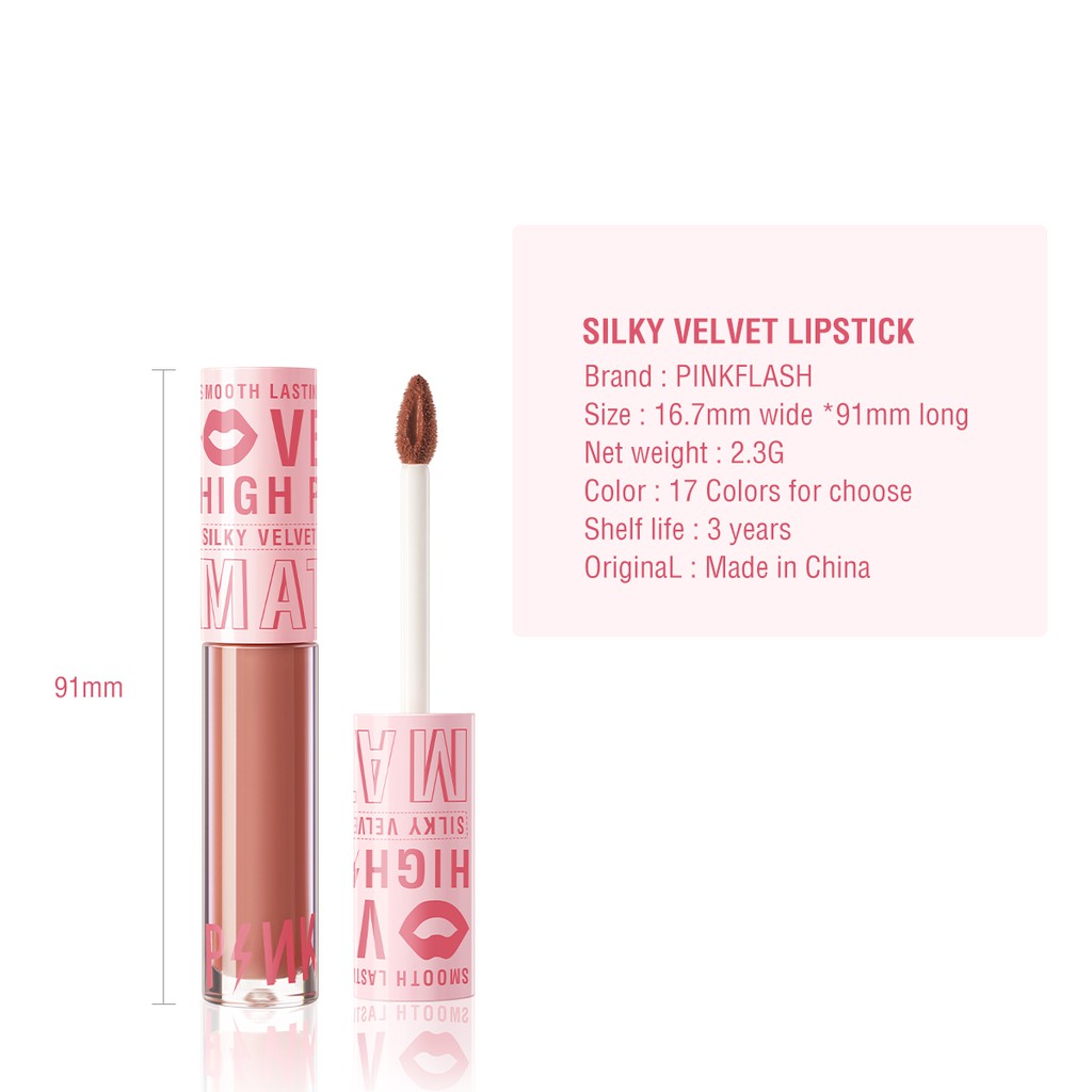 PINKFLASH PinkDiary Velvet Matte Lip Cream