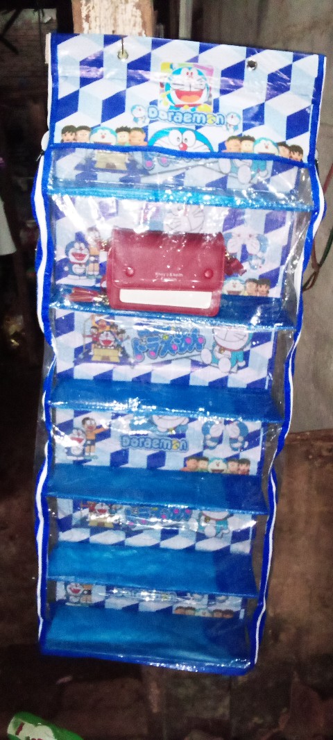 Rak Gantung 5 In 1 Tas Sepatu Kosmetik Jilbab Multi