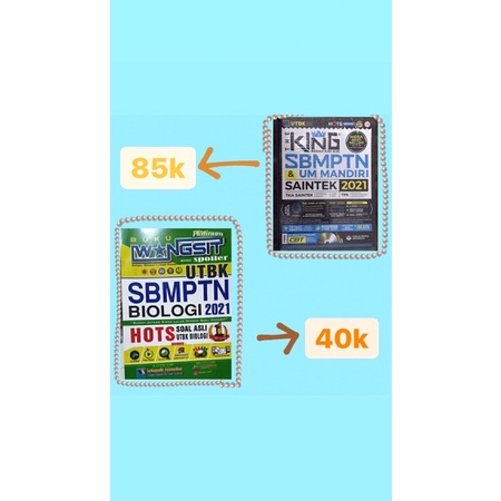 PRELOVED BUKU SBMPTN 2021