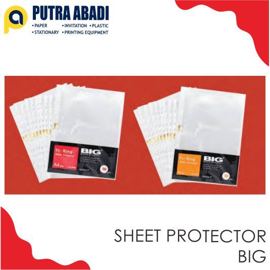 

Sheet Protector F4 Big - Plastik Binder 5010