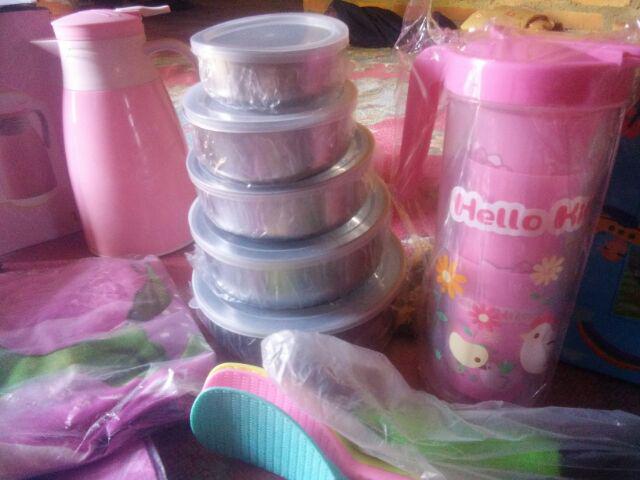 Rantang Beranak Stainless 5 Susun + Tutup  Termurah