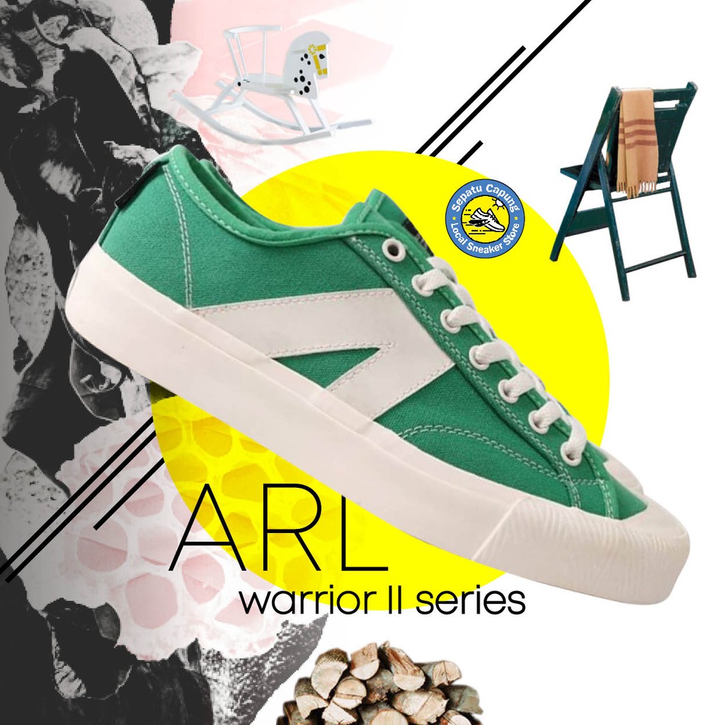 Sepatu ARL BY HARDWARE Warrior II Low Green