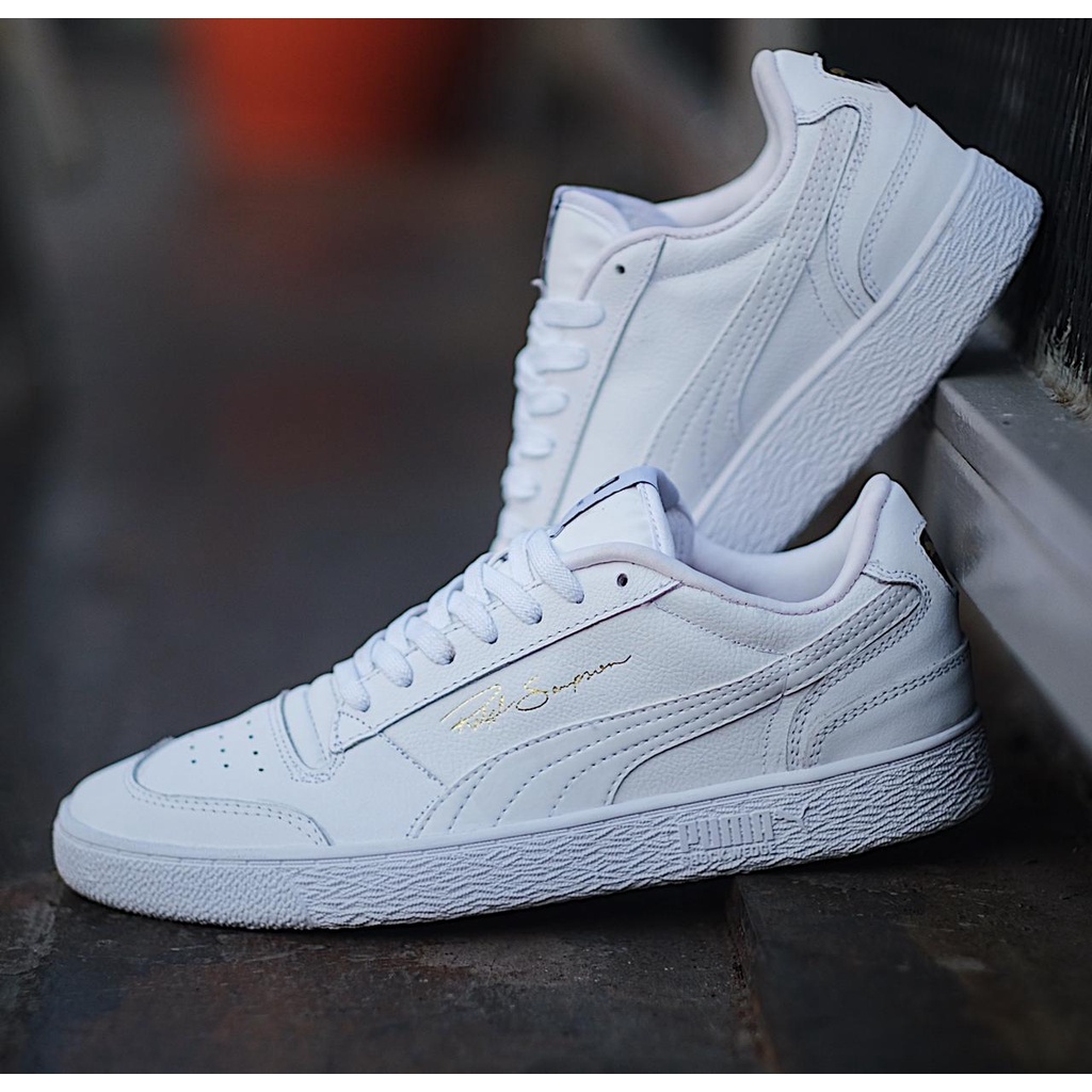 SEPATU PUMA RALPH SAMPSON LEATHER FULLWHITE