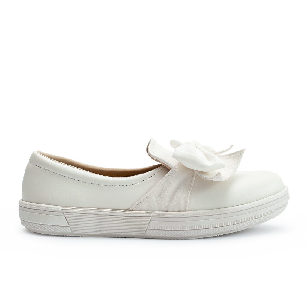 Khakikakiku Amora Slip On White Kids