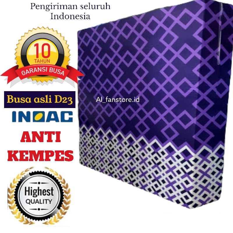 PROMO KASUR BUSA INOAC ORIGINAL D23 NO 1(P200x L180x T 20) DI JAMIN PUAS GARANSI 10TAHUN