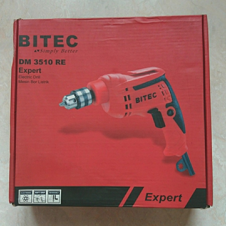 

Dus kardus Kotak box mesin bor listrik drill Bitec Dm 3510