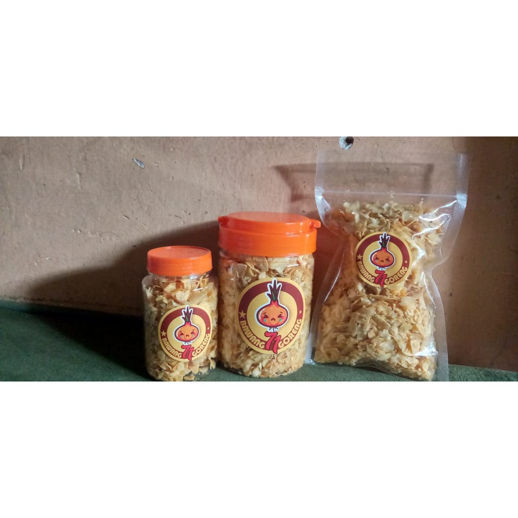

Bawang goreng | bawang putih gooreng | netto 300 gram