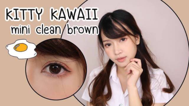 Softlens Kitty Kawaii Mini Clean Brown