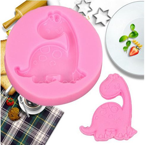 3D Silicone Mold Fondant Cake Decoration - Dino