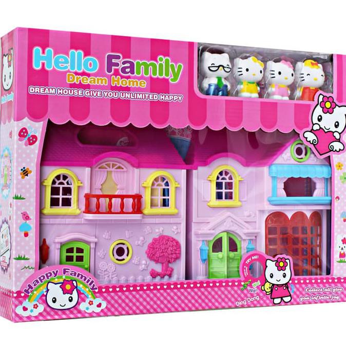 HELLO KITTY DREAM HOME 1316 - MAINAN RUMAH-RUMAHAN HELLO KITTY PINK