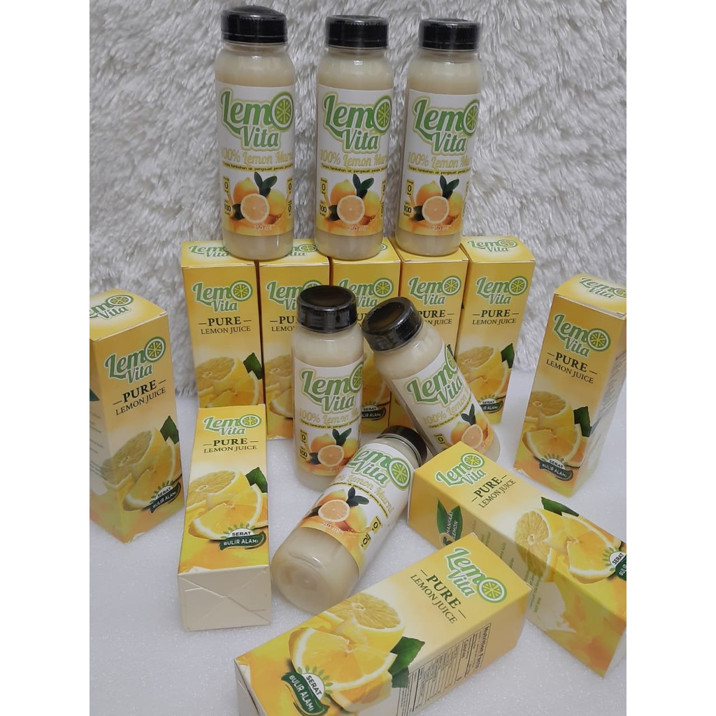 

sari lemon murni fresh 100 % Murni lemovita 250 ml