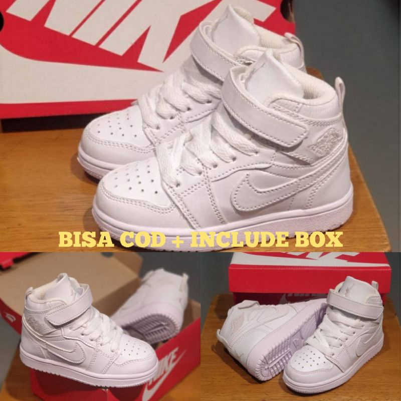 NIKE AIR JORDAN 1 MURAH SEPATU ANAK ANAK LAKI DAN PEREMPUAN USIA 1-12TH IMPORT