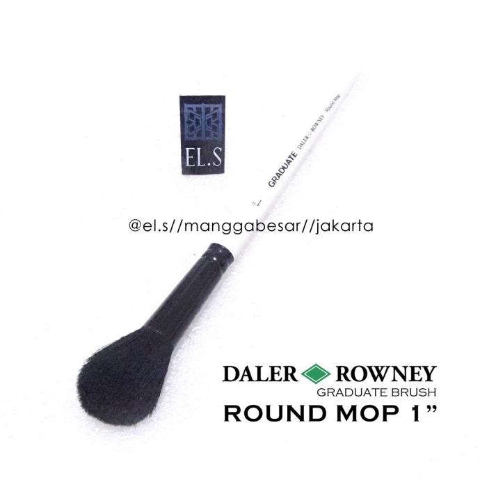 

Daler Rowney Graduate Brush Round Mop 1" (Kuas Lukis) Dijamin Puas