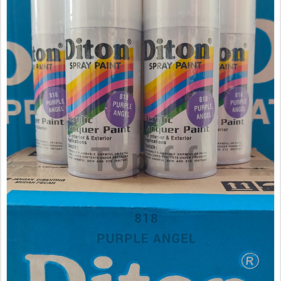 pilox cat semprot diton *818 PURPLE ANGEL/UNGU VIOLET MUDA 150cc