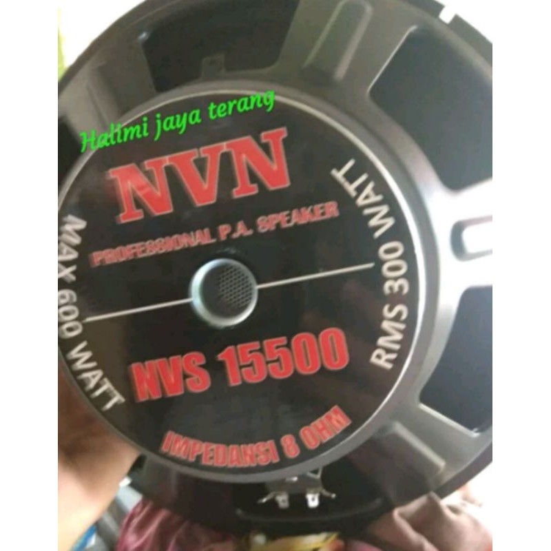 speaker 15 inch Speaker NVN 15500 midlow condong kelow atau BASS