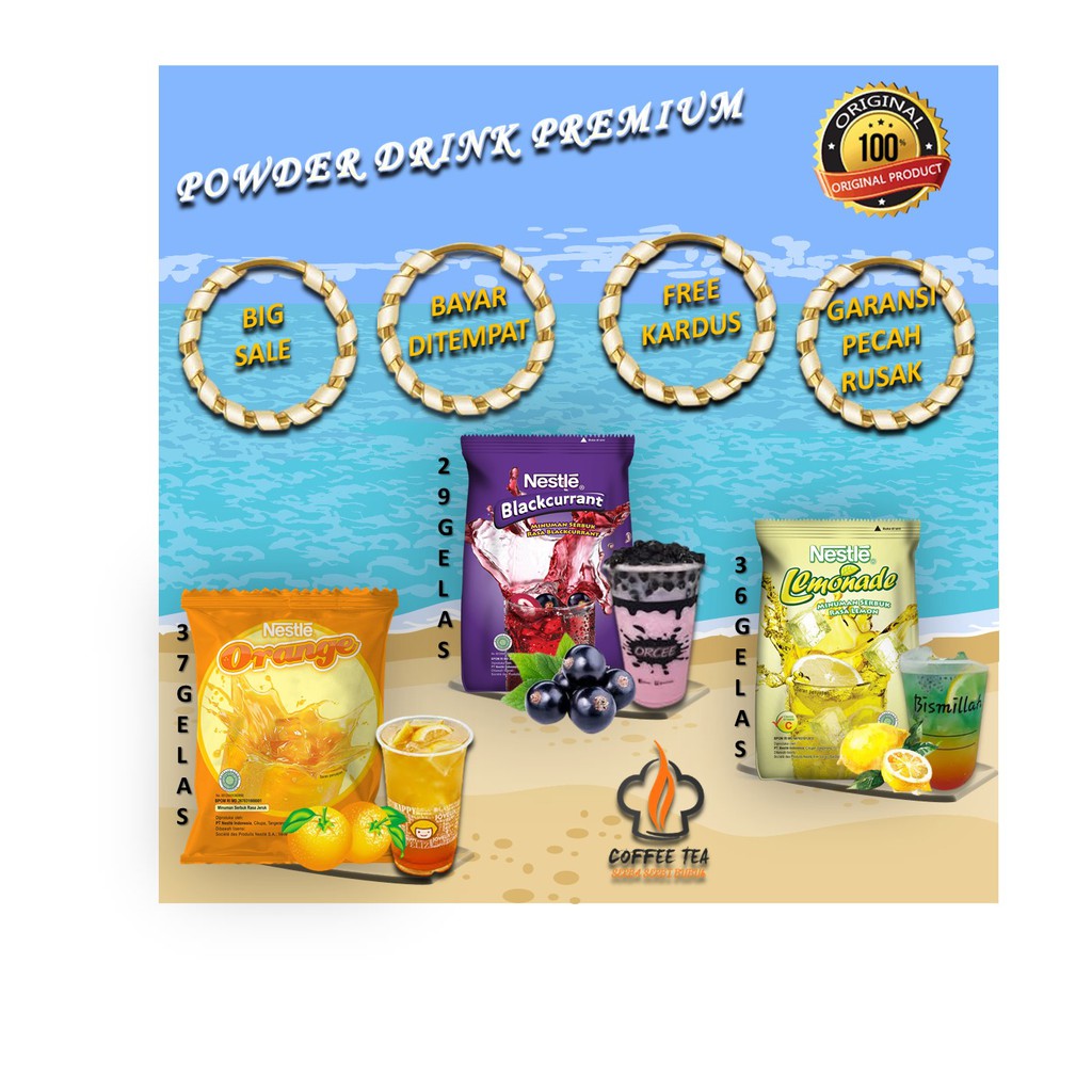 

Bubuk Minuman Kekininan Rasa Es Krim Thai Tea Premium