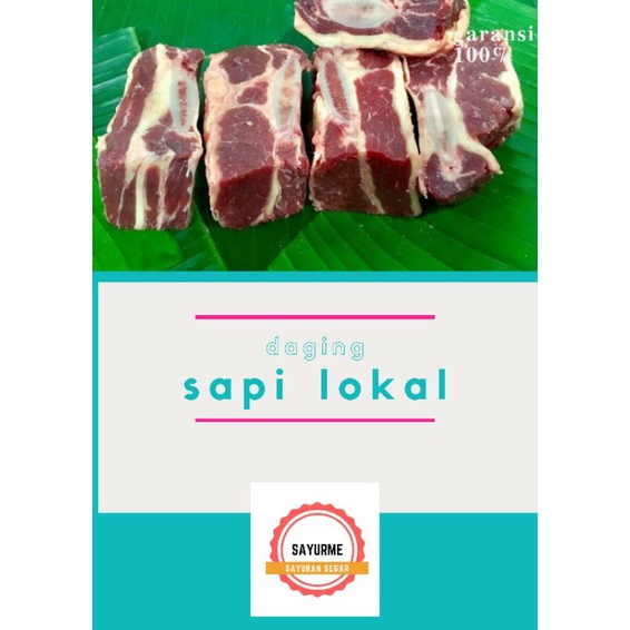 

sayur buah segar tulang iga sapi fres tangerang