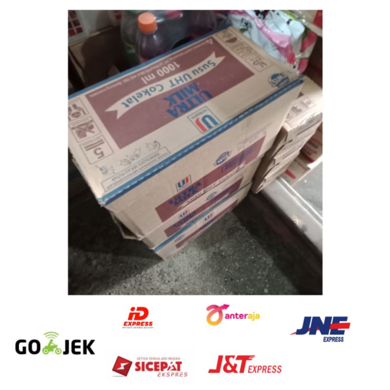 Ultra Milk Susu UHT 1000 Ml 1 Karton isi 12 Pcs