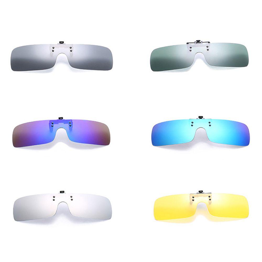 Needway   Clip-on Kacamata Fashion Vintage Vision Care Aksesoris Perlindungan UV Photochromic Rimless Eyewear