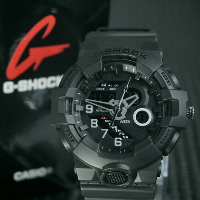 JAM TANGAN CASIO / JAM TANGAN G-SHOCK GT 720 full black