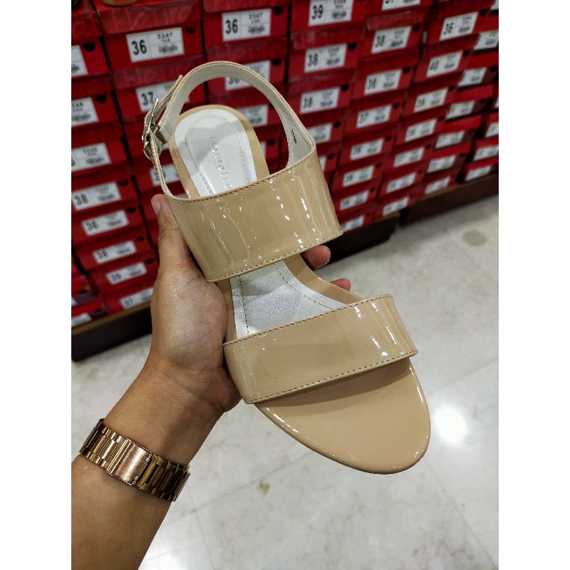 sepatu sandal wanita heels kotak 5cm by FLEURETTE original