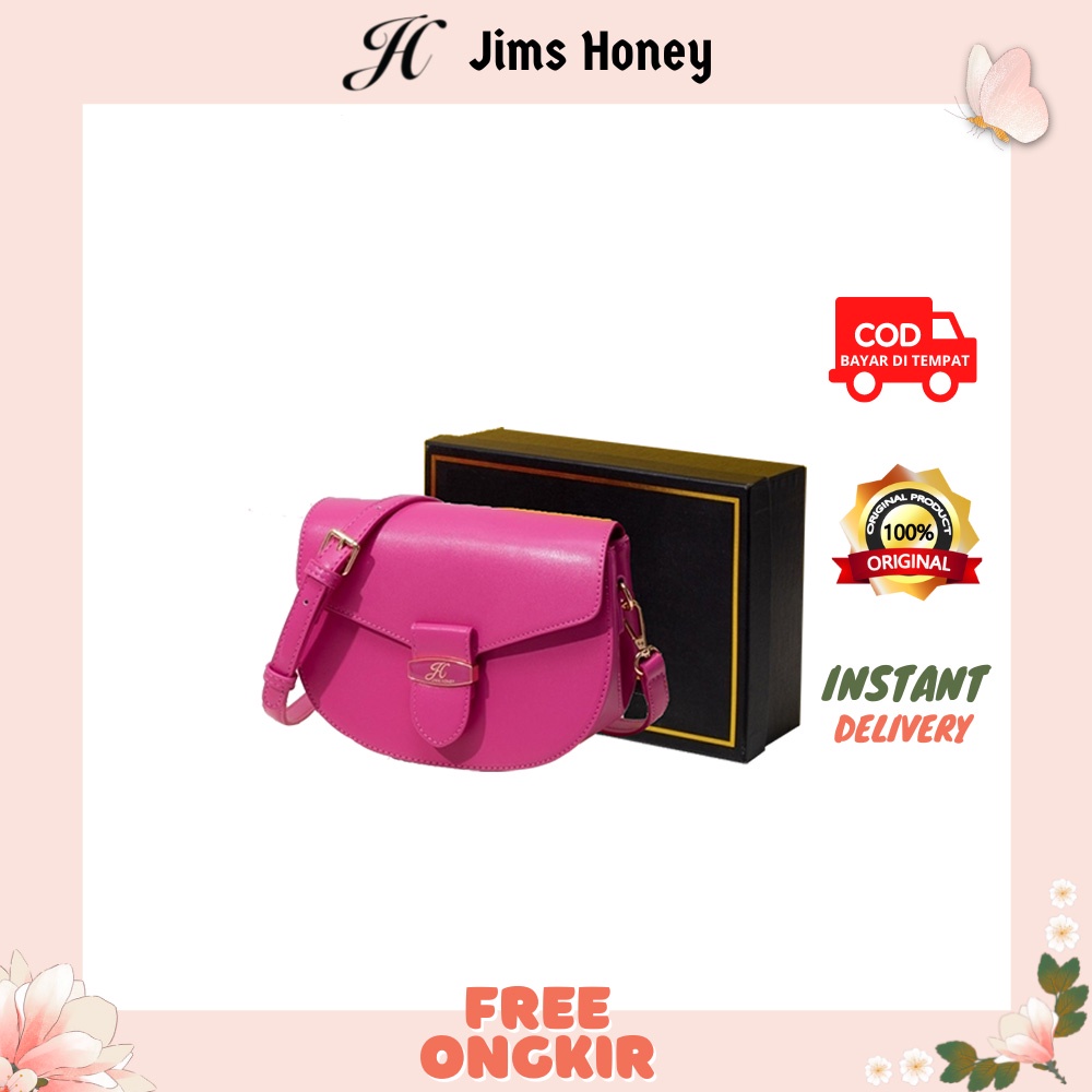 Jimshoney Sylvia Bag - Tas Selempang Wanita Slingbag Jims Honey JH FREE ECLUSIVE BOX