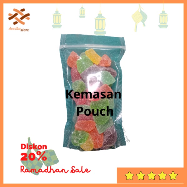 Jual Permen Jelly Mix Aneka Rasa Kemasan Pouch | Shopee Indonesia