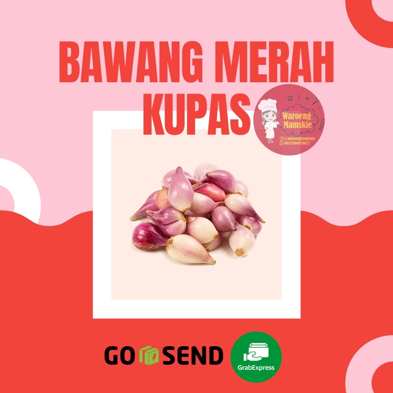

❤️ WAROENGMAMSKIE ❤️ BAWANG MERAH KUPAS 250gr BOGOR