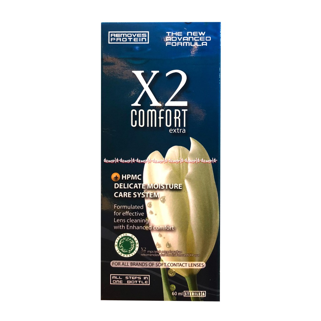 X2 Comfort Remobes Protein Cairan Pembersih Softlense 60ml