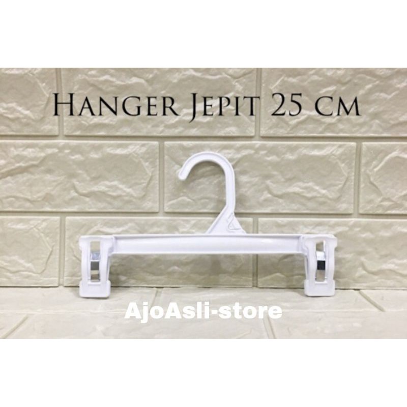 Hanger Jepit Celana Anak Remaja 25cm / Gantungan Celana