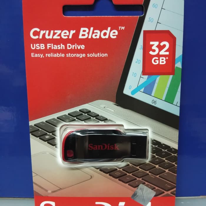 Sandisk Flashdisk 32 GB Cruzer Blade CZ50